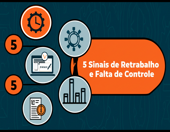 5 Sinais de Retrabalho e Falta de Controle